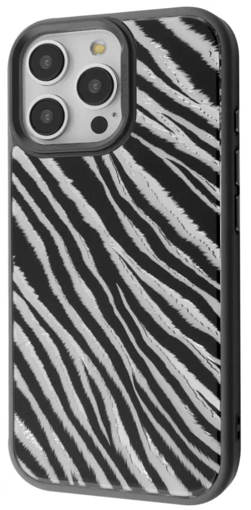 Чохол для смартфону Proove Muse Animal Case with Magnetic Ring iPhone 15 Pro zebra (PCMAIP15P0C2)