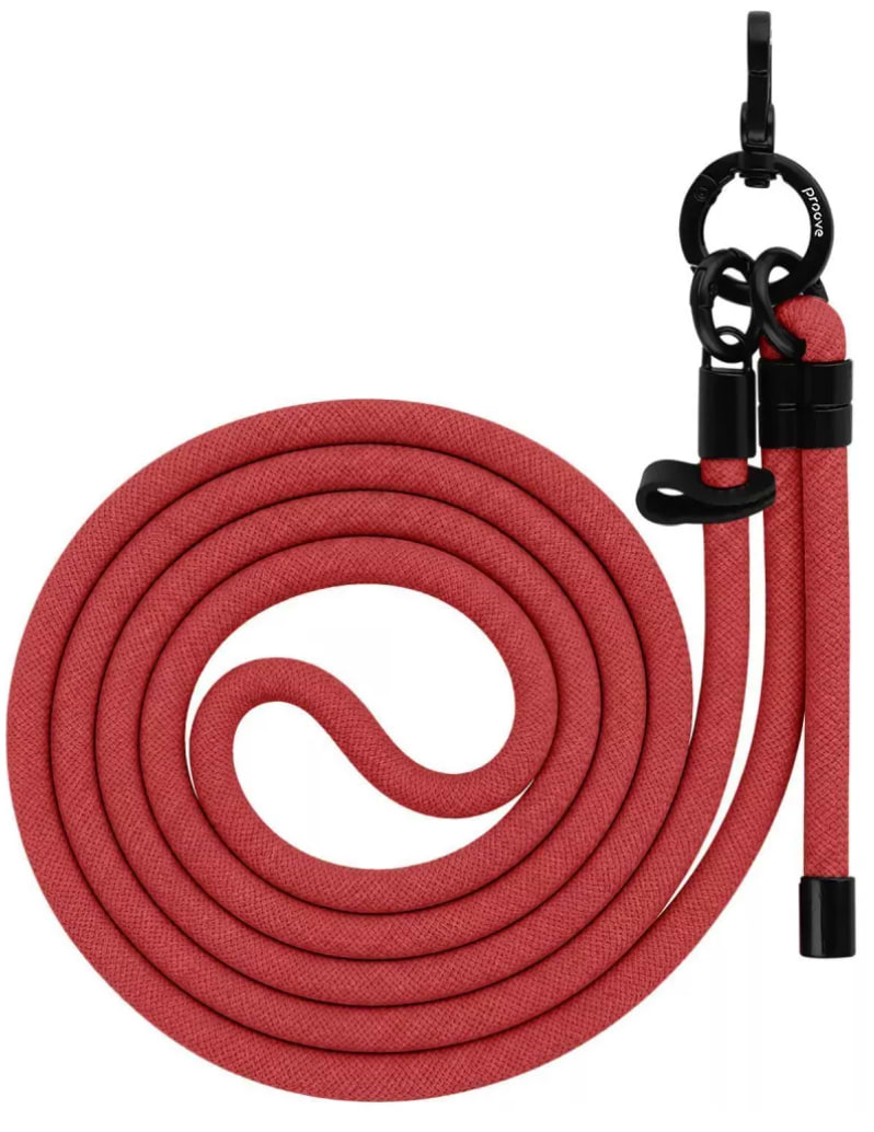 Ремінець для смартфону Proove Twist Color Cross-Body Strap red (PSBSUNOC1525)