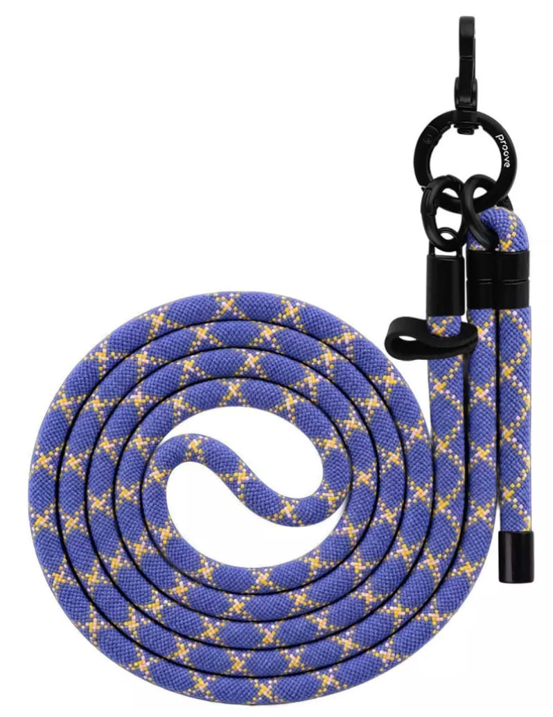 Ремінець для смартфону Proove Twist Check Cross-Body Strap blue/yellow (PSBSUNCC1563)