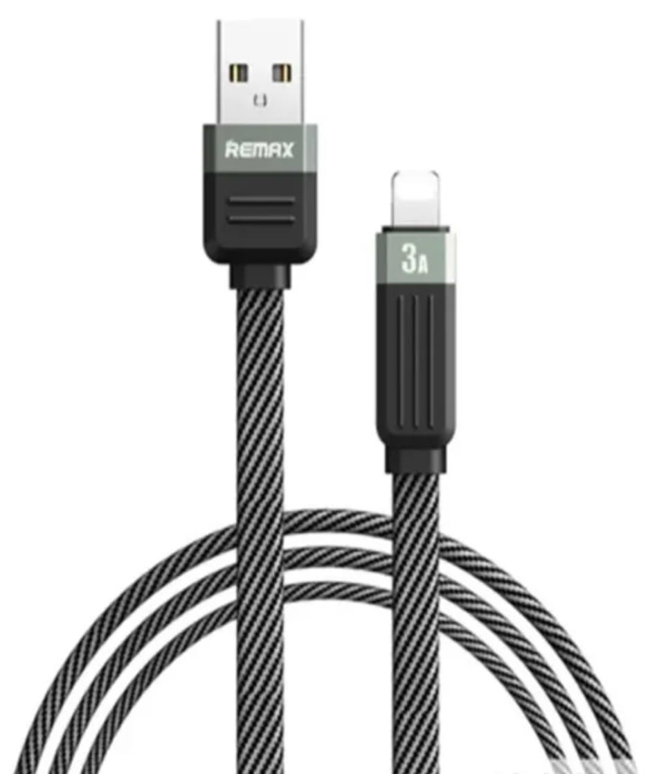 Кабель Remax Janker Series 3A Braided Fast Charging Data Cable RC-C085 A-L Black (6954851214151)
