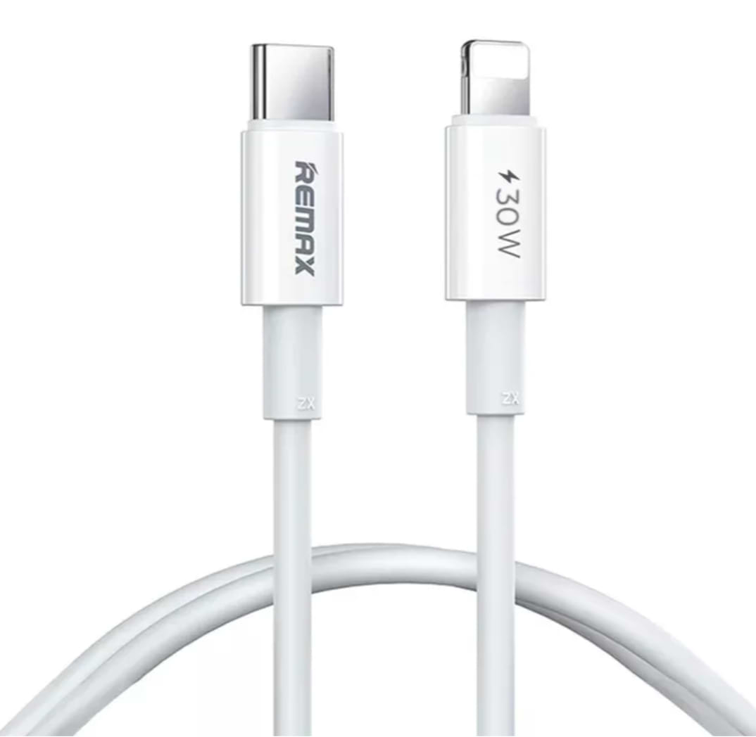 Кабель Remax Dofon Series 30W PD Fast Charging Data Cable 1M RC-C026 (C-L) White (6954851201465)
