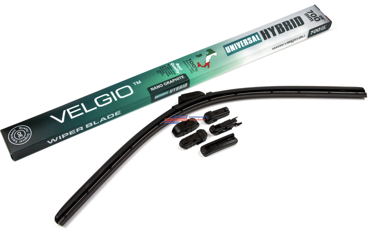 Щетка стеклоочистителя Velgio UNIVERSAL HYBRID 28/700 мм (84700)