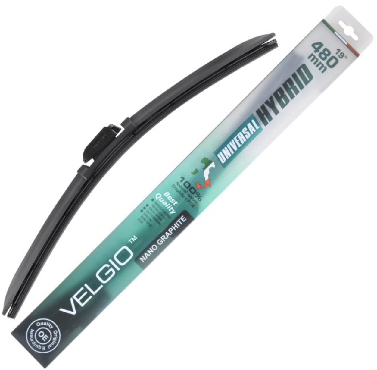 Щетка стеклоочистителя Velgio UNIVERSAL HYBRID 19/480 мм (84480)