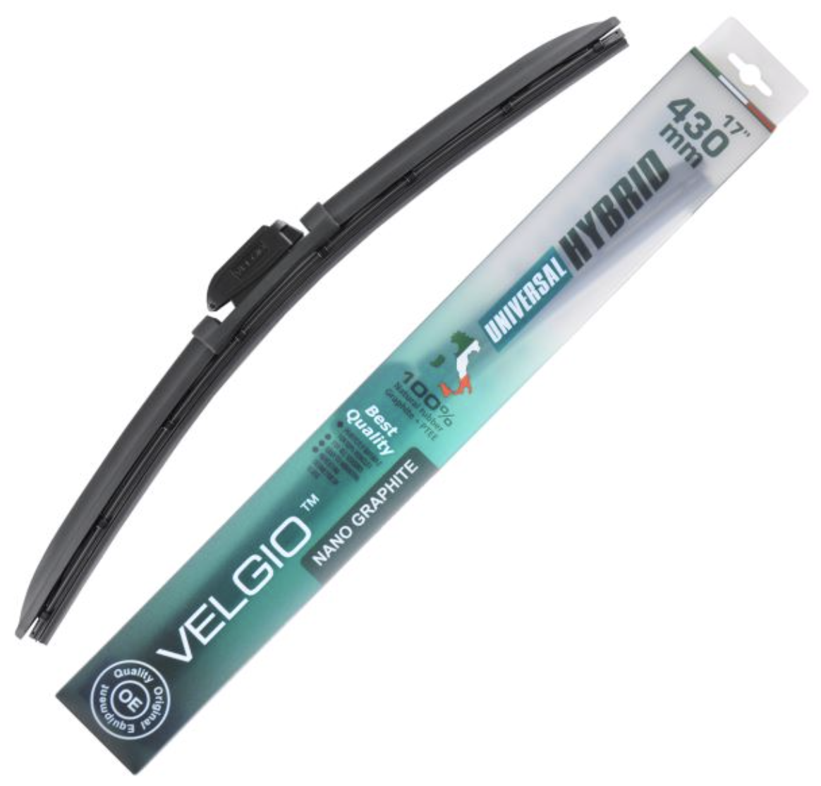 Щетка стеклоочистителя Velgio UNIVERSAL HYBRID 17/430 мм (84430)