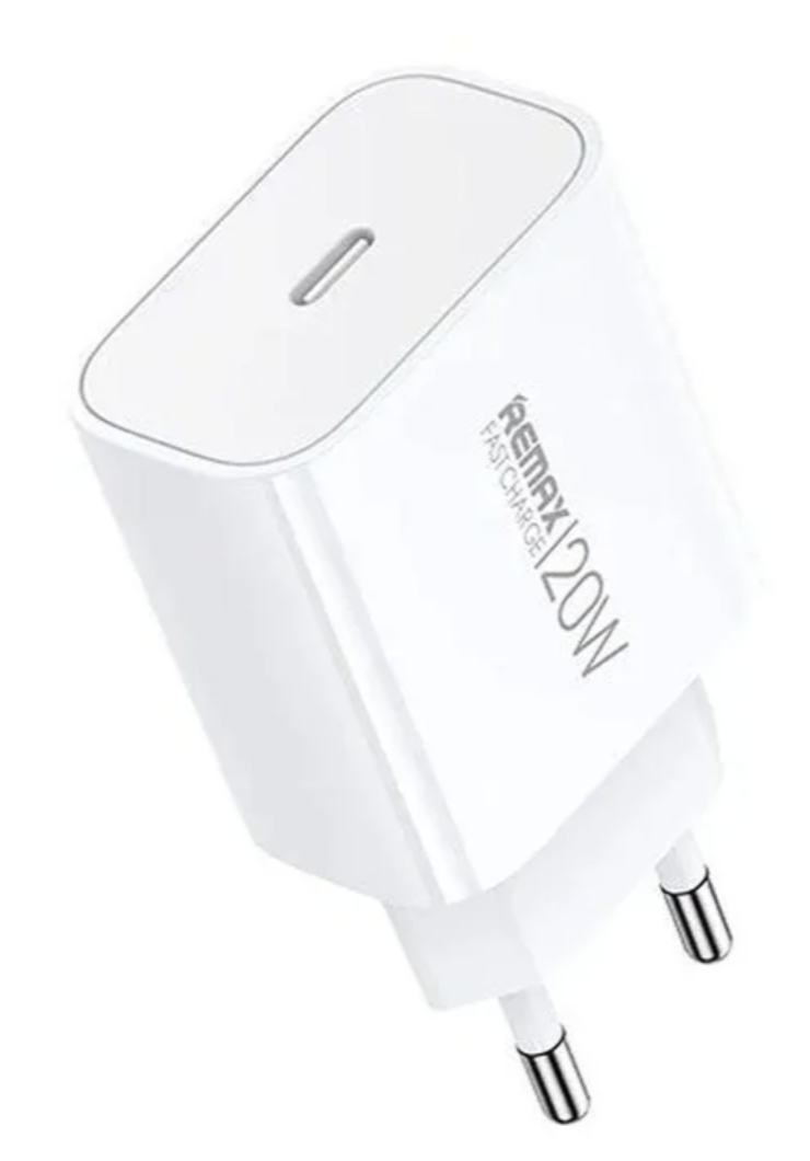 Сетевое зарядное устройство Remax Kiddy Series 20W 1C Fast Charger RP-U133 EU-White (6954851213123)