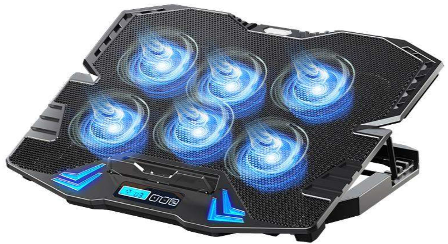 Подставка под ноутбук охлаждающая Dyxon Ice Coorel 22 Game Turbo Cool Black (DXN-ICCL-22-BK)