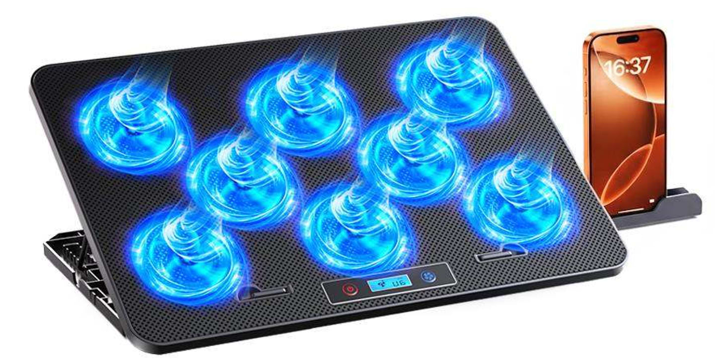 Подставка под ноутбук охлаждающая Dyxon Ice Coorel 20 Game Turbo Cool Black (DXN-ICCL-20-BK)