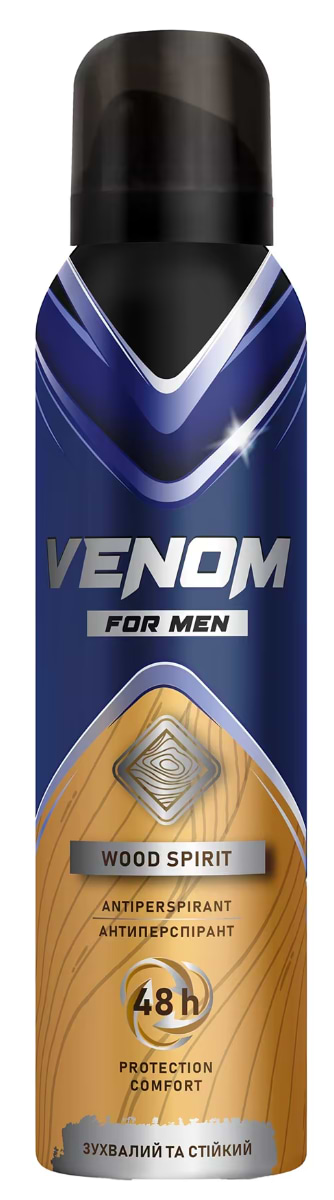 Дезодорант аерозольний Venom for men Wood Spirit 150 мл (8681413012549)