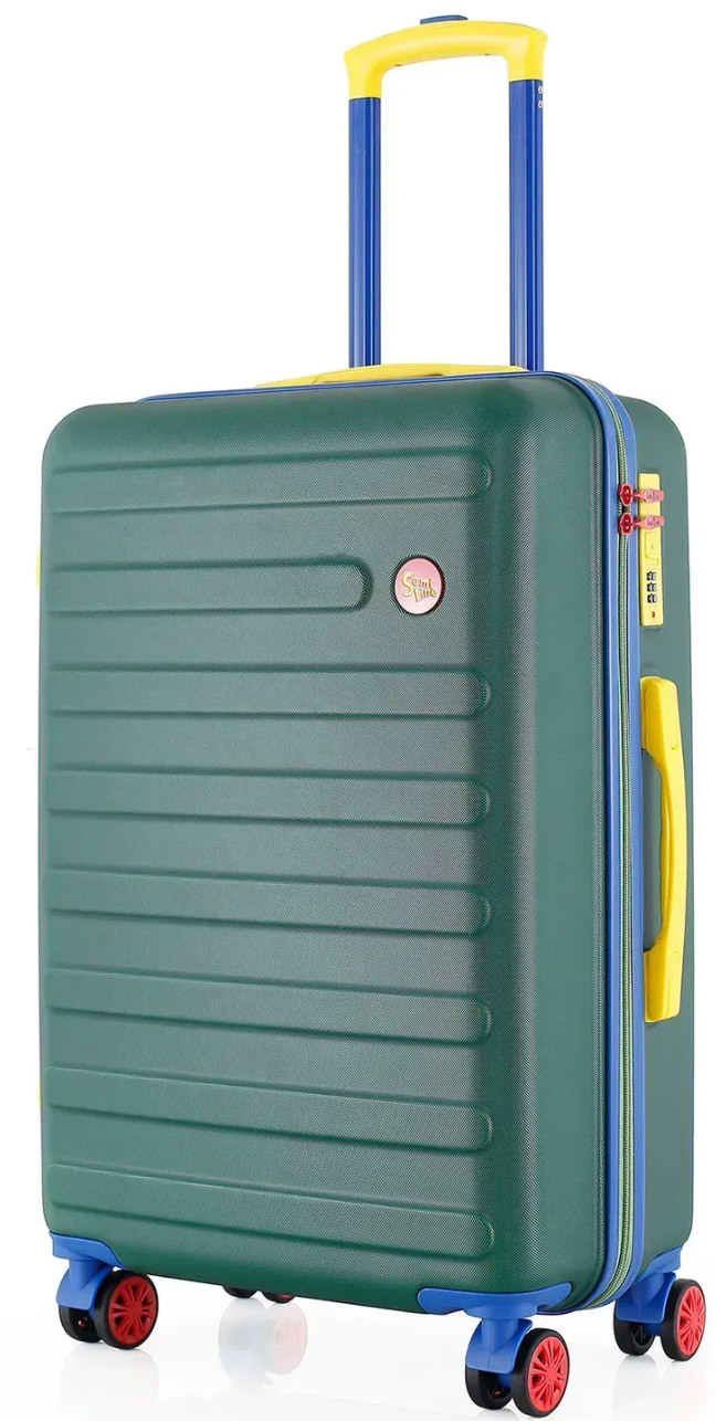 Чемодан Semi Line 24" (M) Green (T5846-2)