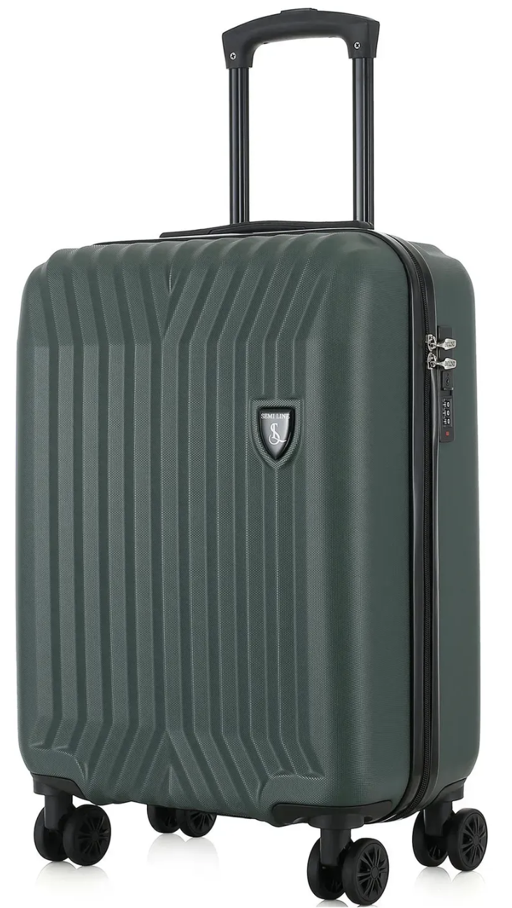 Валіза Semi Line 20" (S) Green (T5986-3)