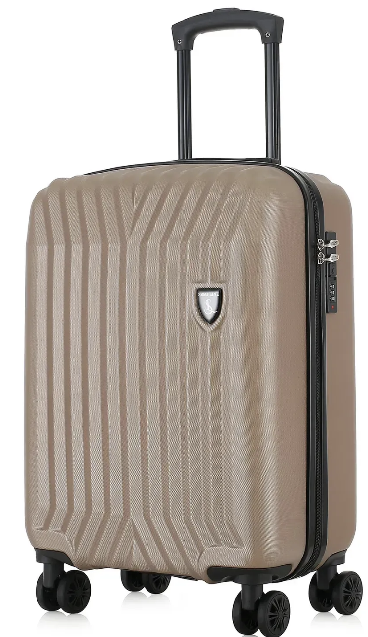 Валіза Semi Line 20" (S) Champagne (T5985-3)