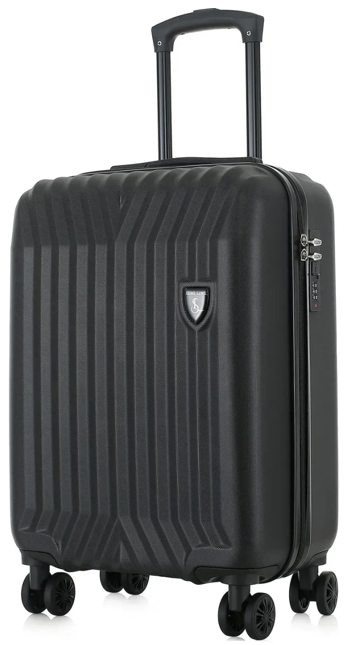 Валіза Semi Line 20" (S) Black (T5984-3)