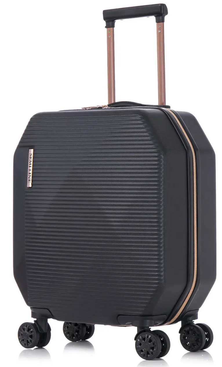 Валіза Semi Line 20" (S) Black (T5821-3)