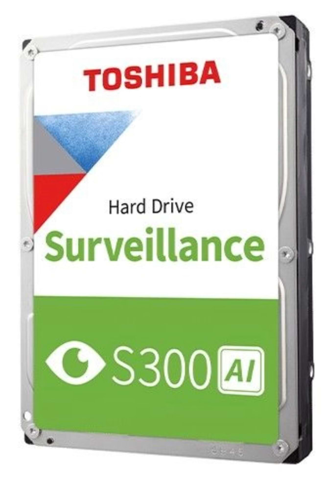 Жесткий диск внутренний Toshiba SATA 10TB 7200RPM 512MB S300 AI (MG10ADA10TE-V)