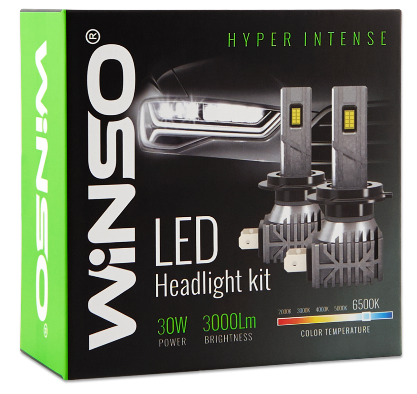 Автолампа Winso LED H1 12/24V 30Вт 3000Лм. 6500K CSP3570 (793100)