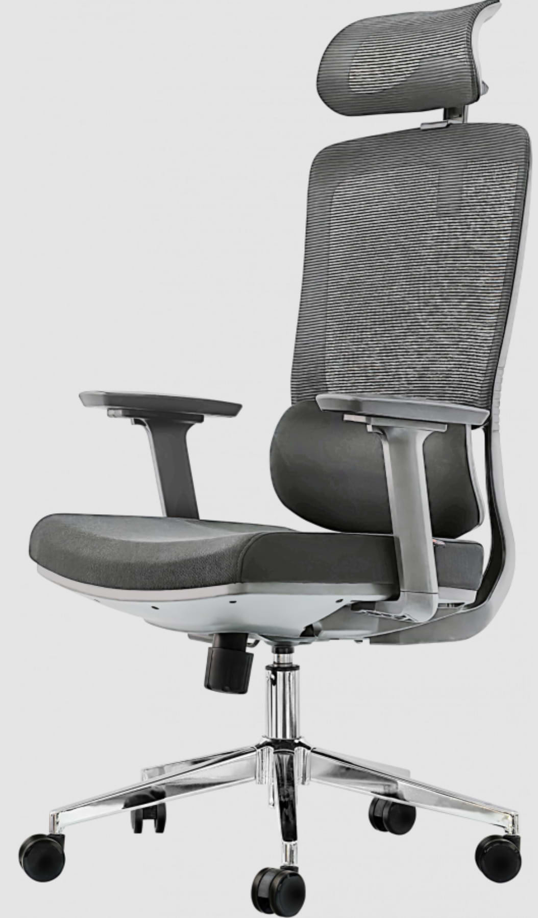 Крісло офісне GT Racer B-2633 Gray/Gray
