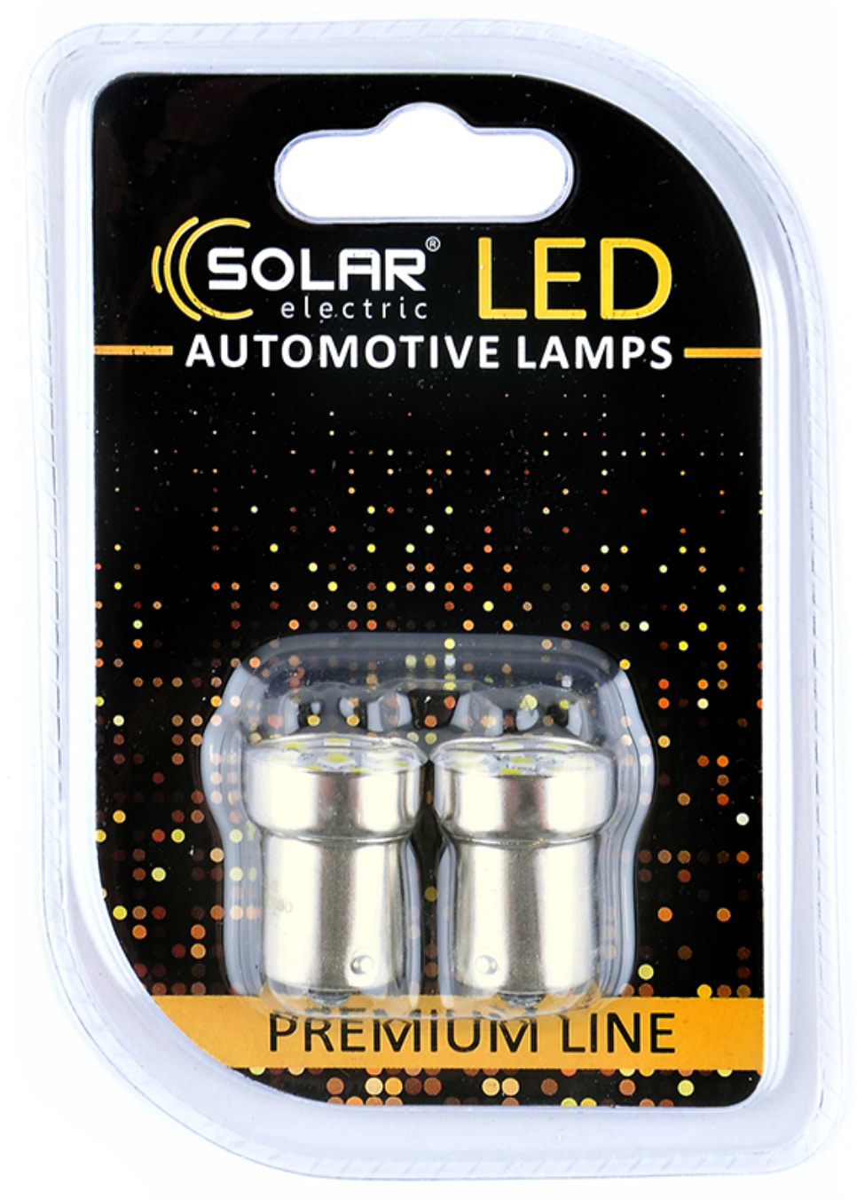 Автолампа Solar 12V G18.5 BA15s 8SMD 2535 white 2 шт. (SL1380)