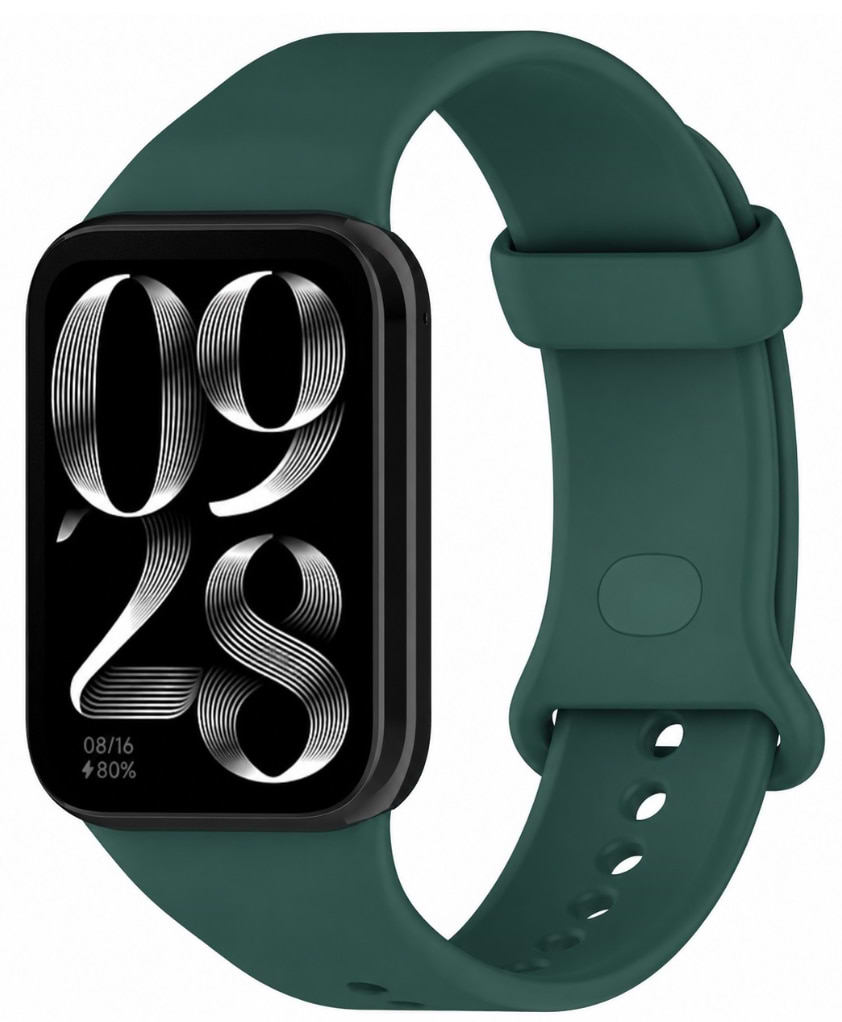 Ремешок для фитнес-браслета BeCover for Xiaomi Smart Band 9 Pro Dark Green (716477)