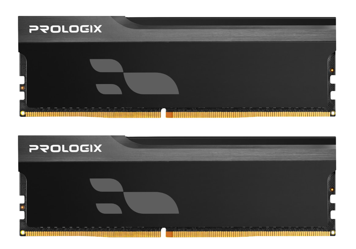 Память DDR ProLogix DDR4 2x8GB/3200 Prologix Onyx Black (PRO16GB3200YB4K)