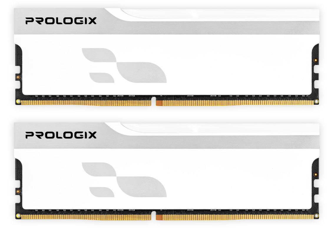 Память DDR ProLogix DDR4 2x16GB/3200 Prologix Onyx White (PRO32GB3200YW4K)