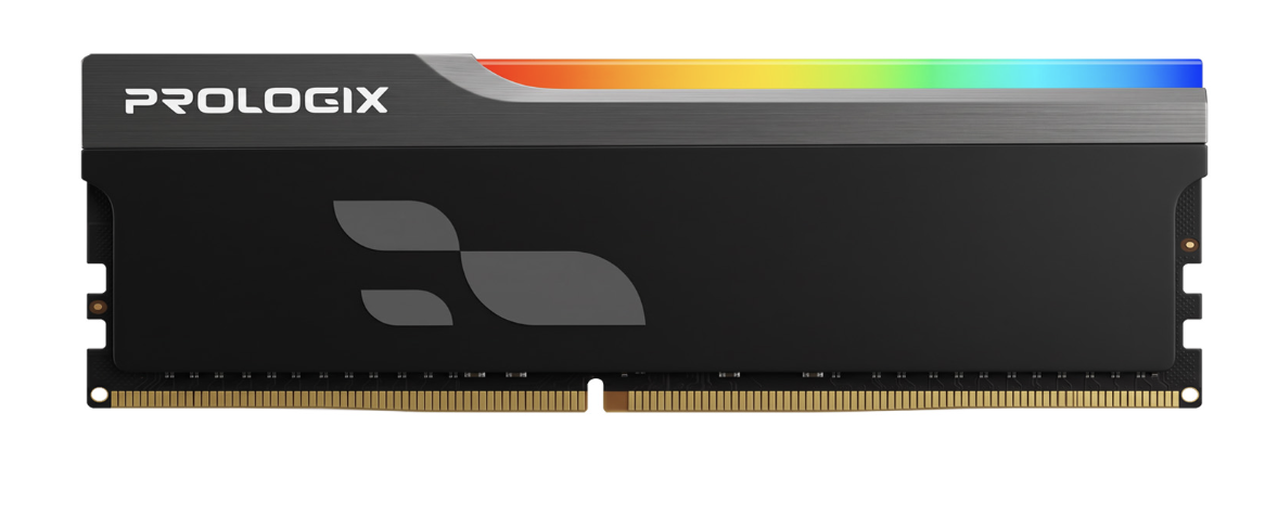 Память DDR ProLogix DDR4 8GB/3200 Prologix Onyx Black RGB (PRO8GB3200YBR4)