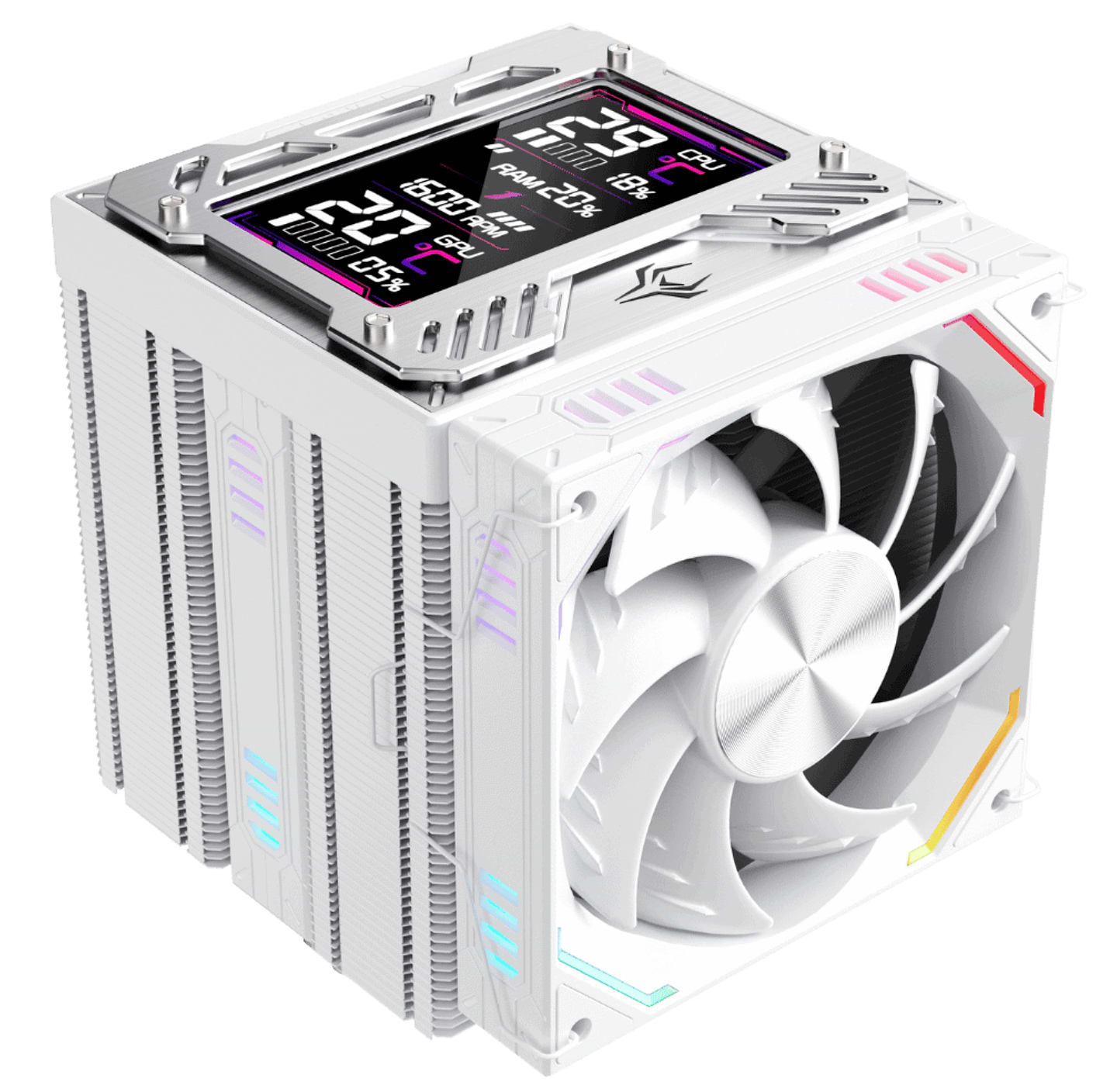 Процессорный кулер 1stPlayer FT12DSL-6 White