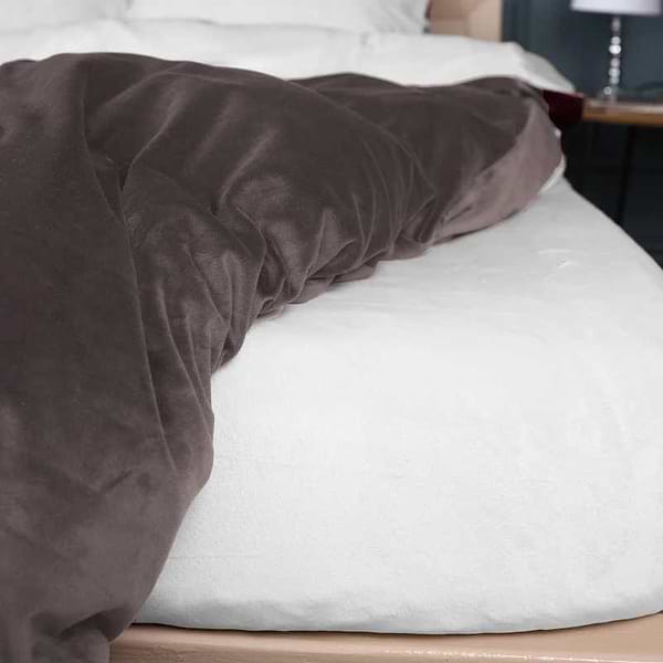 Фото - Комплект постільної білизни дитячий MirSon Велюр Winter Frost 28-0001 + 28-0005 Snowdrop Velvet 110х140 (2200004004198)