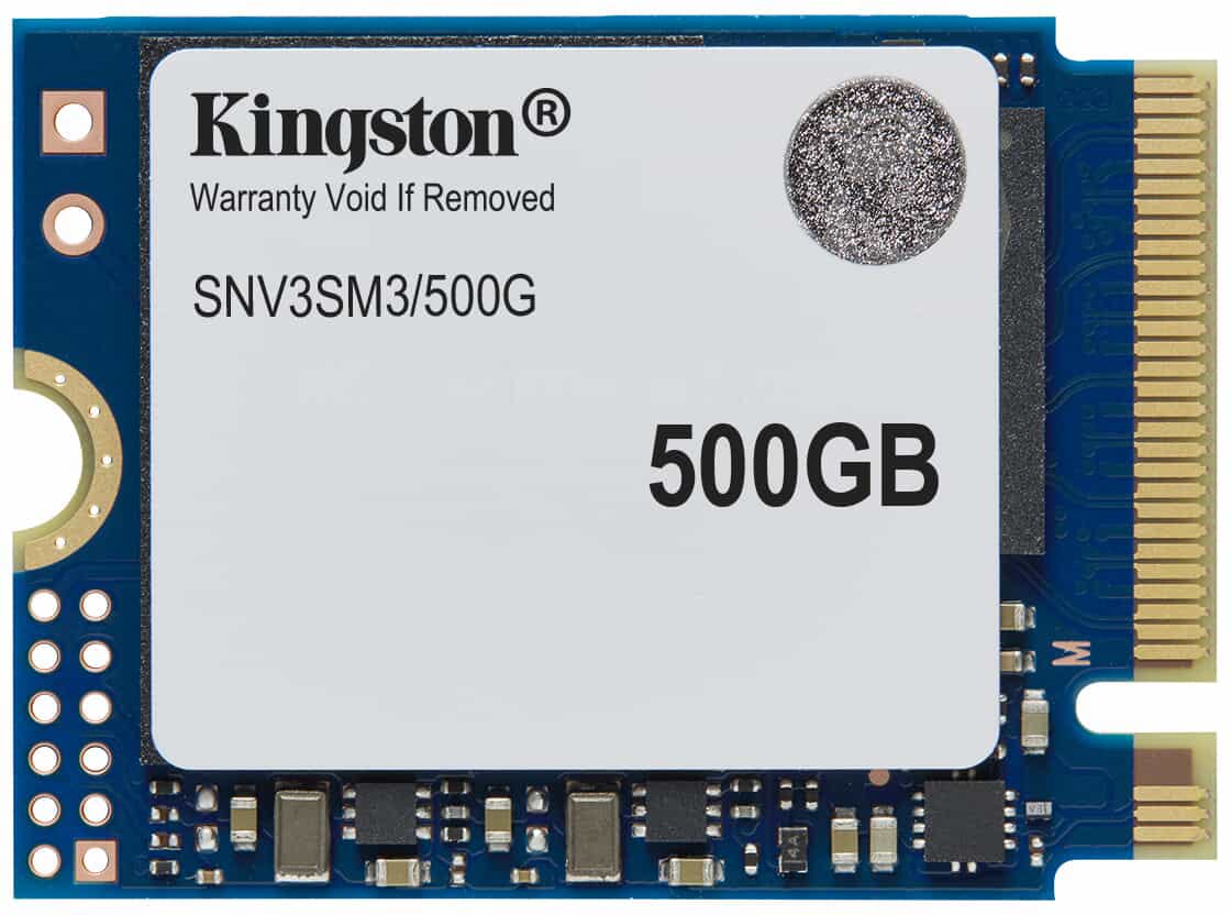 SSD-накопитель внутренний Kingston NV3 500GB M.2 2230 PCIe 4.0 x4 NVMe (SNV3SM3/500G)