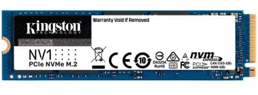 Фото - SSD-накопитель внутренний Kingston M.2 500GB NV1 NVMe PCIe 3.0 4x 2280 (SNVS/500G)