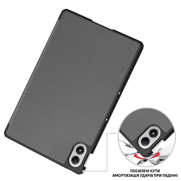 Фото - Чохол для планшету BeCover Smart Case for Xiaomi Redmi Pad 2 Pro 12.1" Gray (714630)