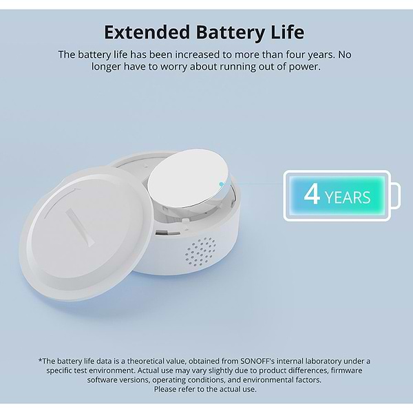 Фото - Бездротовий датчик температури і вологості повітря Sonoff Zigbee SNZB-02P