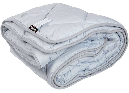 Фото - Ковдра демісезонна полуторна Sonex 140x205 антиалергенне волокно Basic Silver (SO102344)