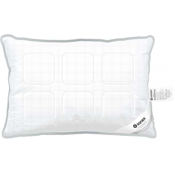 Фото - Набір ковдра полуторна + подушка Sonex 140x205 штучний лебединий пух Antistress Карбон + 50х70 (SO102196)