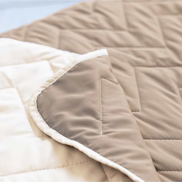 Фото - Набор покрывало + наволочки двуспальный Sonex Bora Bora 220x240 см +нав. 50x70 см 2 шт. Коричневый с бежевым (SO102397)