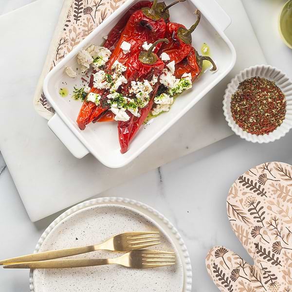 Фото - Набір фартух + прихватка Sonex Flora (SO102480)