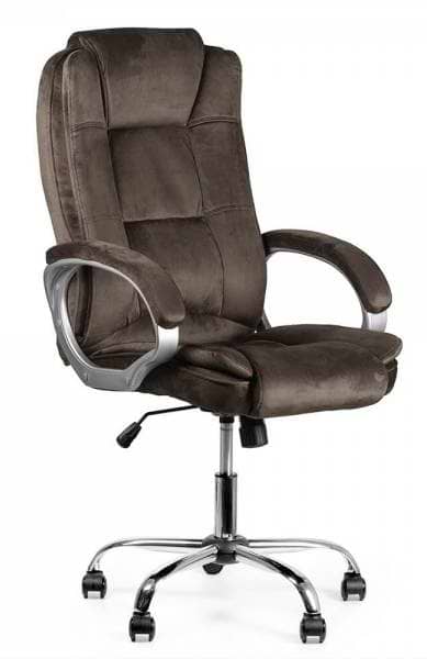 Фото - Крісло офісне Barsky Soft Microfiber Brown (Soft-02)