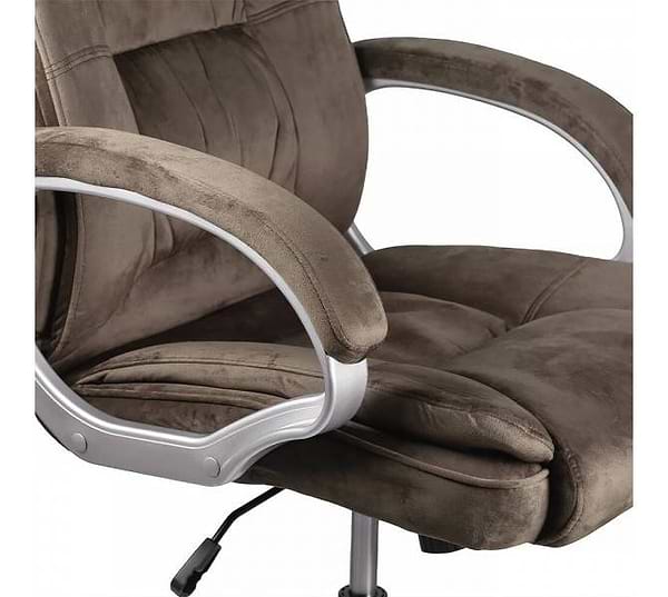 Фото - Крісло офісне Barsky Soft Microfiber Brown (Soft-02)