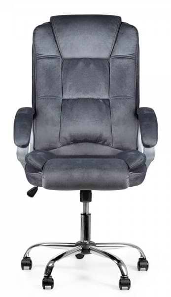 Кресло офисное Barsky Soft Microfiber Grey (Soft-03) - Фото 1