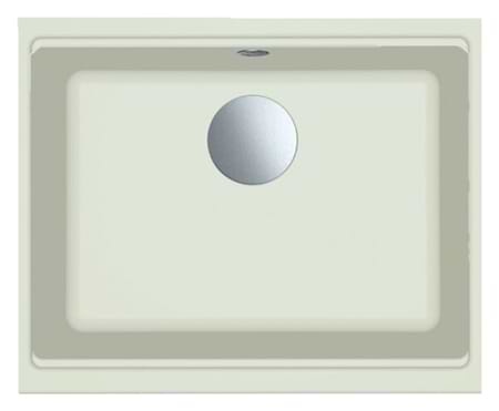 Фото - Мойка кухонная Elleci TIME 105 under top Bianco Soft 39 Фото - Мойка кухонная Elleci TIME 105 under top Bianco Soft 39