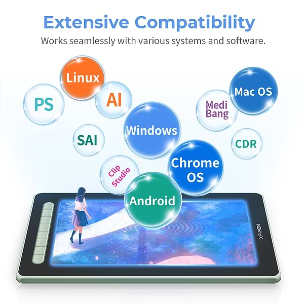Фото - Графический планшет XP-Pen Artist 12 Pen Display (2nd Gen) Green
