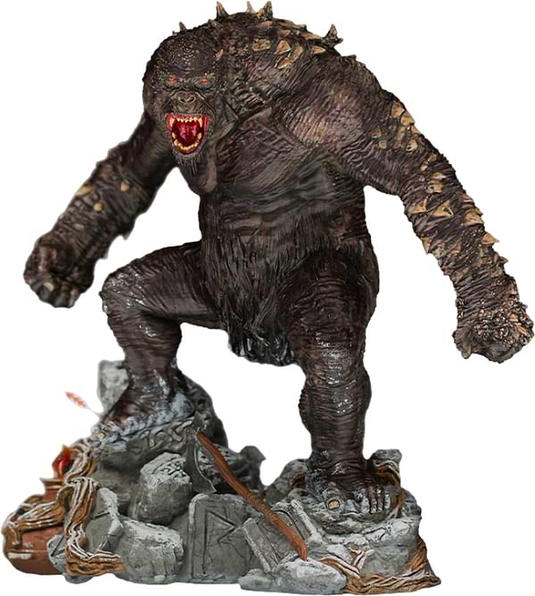 Фото - Коллекционная фигурка Iron Studios GOD OF WAR Orge Statue Art Scale 1/10 (SOGAME49121-10)
