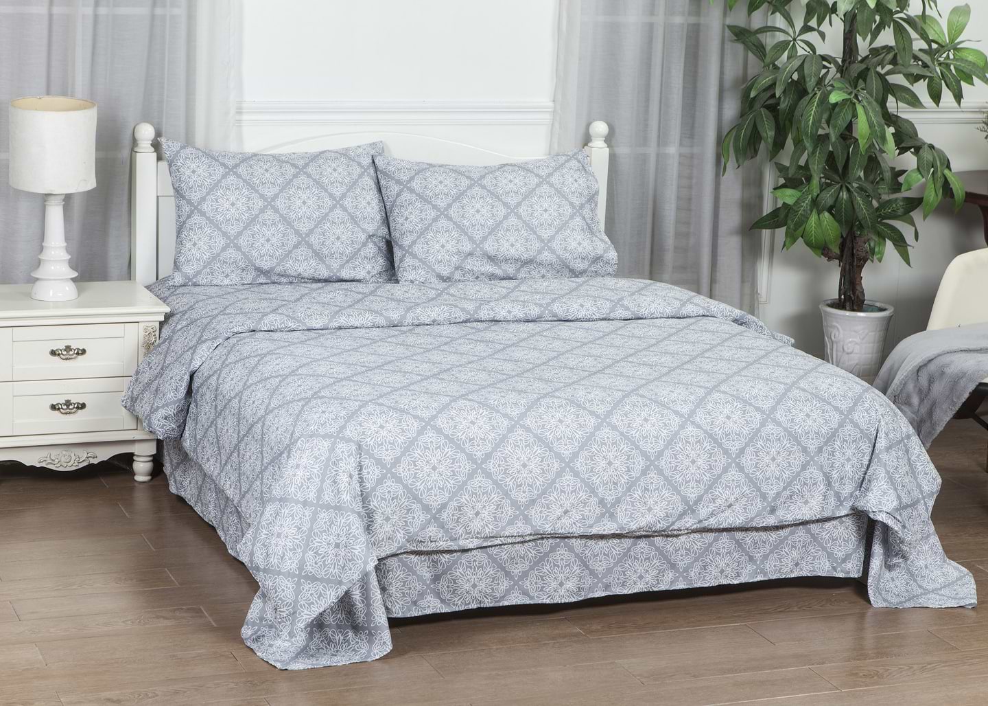 Комплект постільної білизни SOHO 150х200 см Charme Grey (PATTERN 3-S)