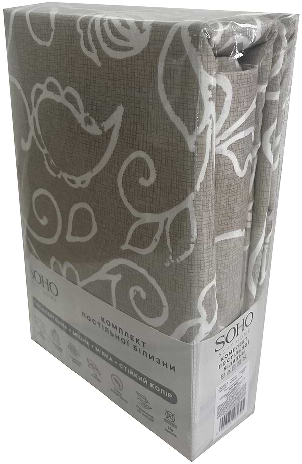 Фото - Комплект постельного белья SOHO 150х200 см Flover Beige (PATTERN 6-S)