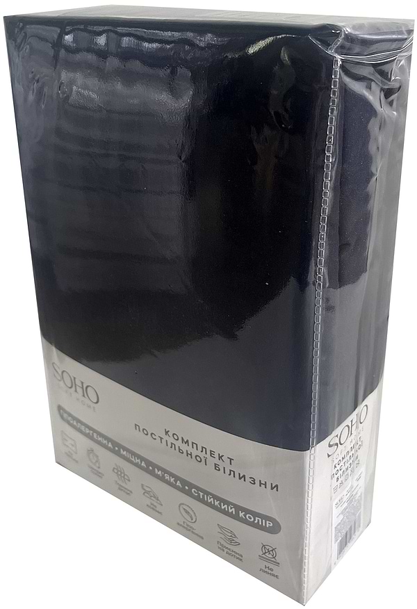 Фото - Комплект постельного белья SOHO 180х220 см Graphite (PATTERN 13-D)