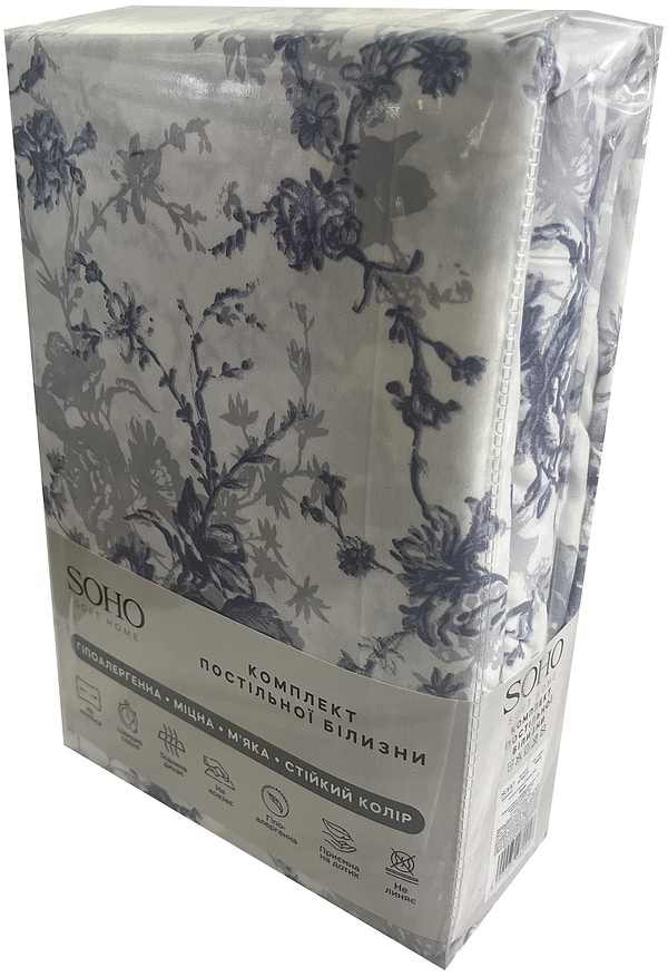 Фото - Комплект постельного белья SOHO 180х220 см Roses (PATTERN 8-D)