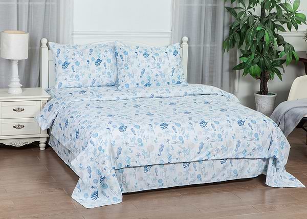 Фото - Комплект постільної білизни SOHO 180х220 см Sea (PATTERN 12-D) Фото - Комплект постільної білизни SOHO 180х220 см Sea (PATTERN 12-D)