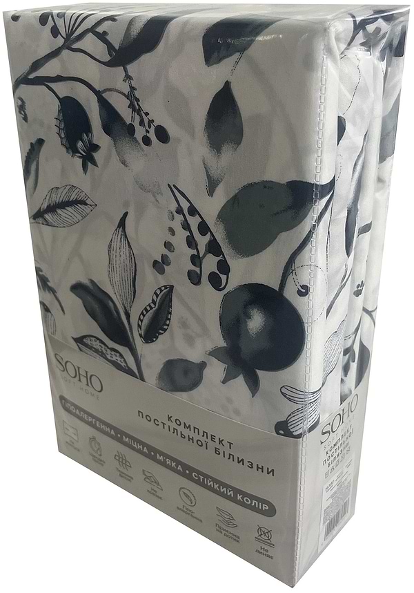 Фото - Комплект постельного белья SOHO 180х220 см Sintra (PATTERN 10-D)