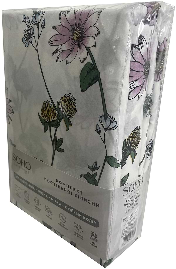 Фото - Комплект постільної білизни SOHO 180х220 см Spring (PATTERN 1-D)