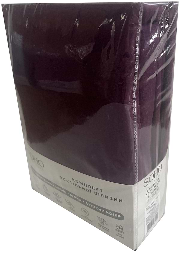 Фото - Комплект постельного белья SOHO 200х220 см Delicacy Plum (PATTERN 7-E)