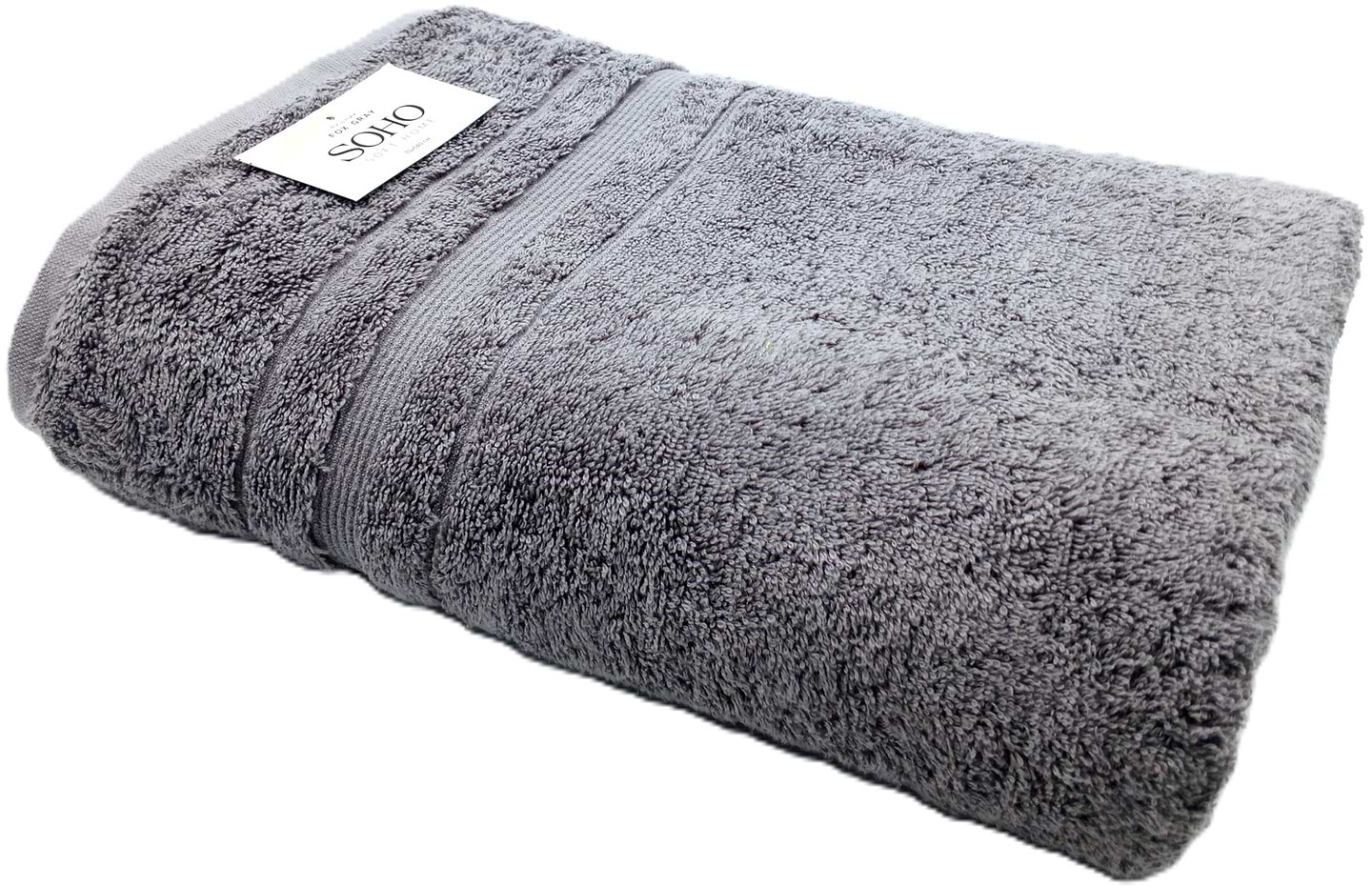 Полотенце банное SOHO 70х140 см хлопок 100% Fox Gray